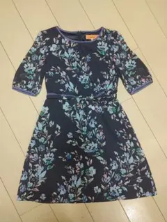 スーナウーナ　花柄ワンピース　34