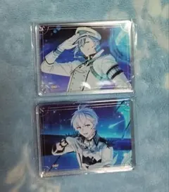 新品★アイナナ【四葉環＆逢坂壮五】ヴィレヴァン★アクリルキーホルダー 四葉環 逢坂壮五 ホログラムアクリルキーホルダー 2個セット アイナナ