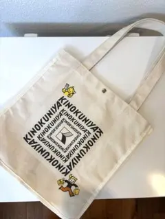 [used]KINOKUNIYA × オサムグッズ トートバッグ キャンバス地