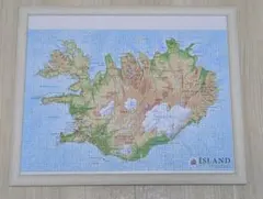 ジグソーパズル アイスランド 地図 500ピースのサムネイル