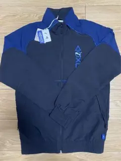 PUMA ナイロンジャケット XS 黒/青