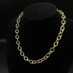 375遺品整理品　ネックレス　ゴールド？　金色　メッキ？　ヴィンテージ