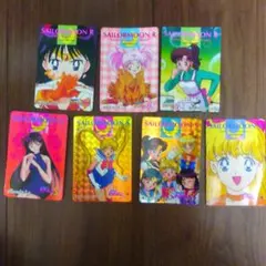 セーラームーン カード 7枚セット