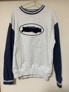 XLARGE グレー ネイビー スウェット M