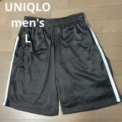 メンズ　短パン　ショートパンツ　ユニクロ　L 黒　スポーツのサムネイル