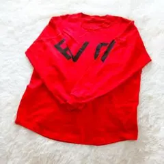 ​RVCA ルーカ ビッグシルエット 長袖Tシャツ Sサイズ レッド 赤 綿のサムネイル