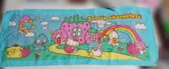 Sanrio characters フェイスタオル 水色(ハローキティ)のサムネイル