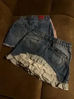 ZARAキッズ　デニムスカート