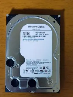 Western Digital 4TB HDD 使用時間60時間ほど 高耐久NAS向け/CMR】Western Digital 4TB HDD 正常 - メルカリ