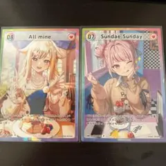 HIMEHINA Bubblin トレカ 07 08 R