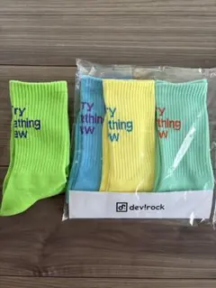 【新品】devirock デビロック靴下 ソックス　4足セット
