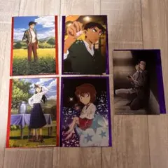 名探偵コナン　ポストカード　灰原哀　服部平次　毛利蘭　風見裕也