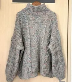 サマンサモスモス　ポップコーンニットプルオーバー