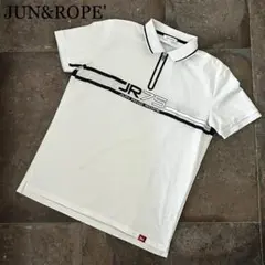 JUN&ROPE’(ジュンアンドロペ) JR75ロゴ使いポロシャツ　半袖のサムネイル