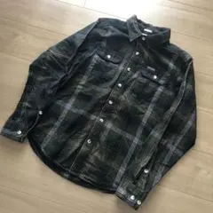 Columbia コロンビア　メンズ　チェック柄シャツ S コーデュロイ　シャツ