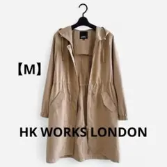 HK WORKS LONDON マウンテンパーカー トレンチコート ベージュ M