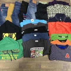 男の子 まとめ売り　長袖　長ズボン 140サイズ 秋冬物 ユニクロ　TK