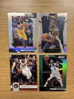 NBAカード 4枚セット Prizm SELECT Crusade RC