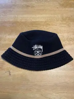 STUSSY SS Knit Bucket Hat バケット ハット ☆人気☆【STUSSY】☆SS Knit Bucket Hat☆Black☆ (STUSSY