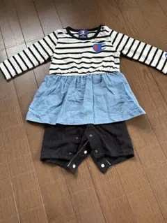 Champion ロンパース 長袖80センチ