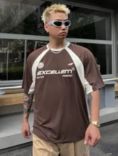ゲームシャツ Tシャツ ブラウン