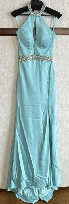 IRMA★ライトブルー マーメイドロングドレス