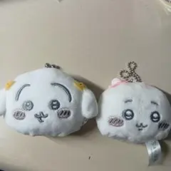 ちいかわ ミニがまぐち リボン うさぎ　ちいかわ　ミラー　ガチャか