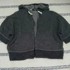 コムサイズム 五分丈パーカー