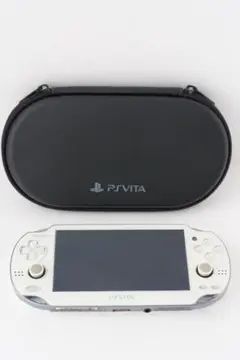 PS Vita 本体 ホワイト ケース付き