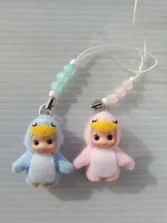地域限定キューピー ペンギン ストラップ マスコット