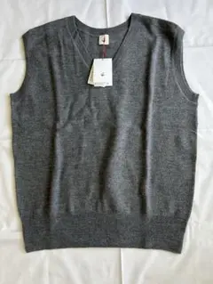 【新品未使用】6(ROKU) ウール ボイル ニットベスト