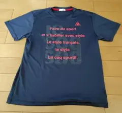Le coq sportif Tシャツ ネイビーのサムネイル