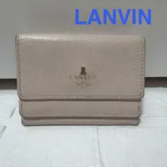 LANVIN en Bleu 三つ折り財布 ピンク　ミニ財布のサムネイル