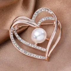 ブローチ コサージュ パール ビジュー 卒園 卒業 入園 入学 入社 スーツ