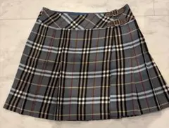 バーバリー ブルーレーベル サイズ36 Sサイズ　チェック柄プリーツスカート