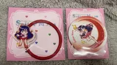 美少女戦士セーラームーン 缶ミラー　アクリルヘアゴムセット　マーズ　火野レイ