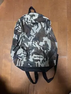 old OUTDOOR ダイヤモンドパターンback pack y2k city - メルカリ