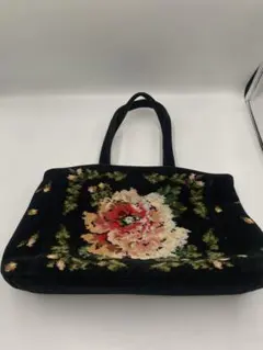 FEILER（フェイラー） シュニール織 花柄 ハンドバッグ トートバッグ
