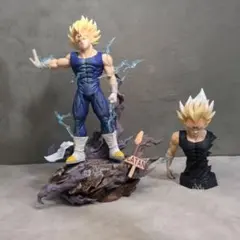魔人ベジータ　ジオラマフィギュア　海外製　ドラゴンボール　破壊王子　ベジータ