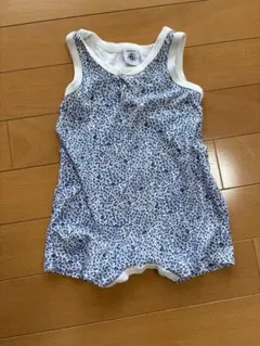 プチバトー♡花柄ロンパース 6m/67cm