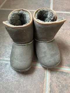ムートンブーツ　茶色　14cm しまむらのサムネイル