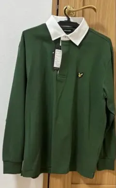 LYLE & SCOTT 長袖ポロシャツ グリーン