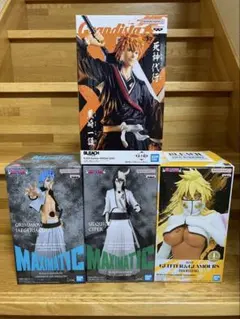 黒崎一護　グリムジョー　ウルキオラシファー　ティアハリベル　ブリーチ　フィギュア