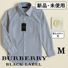 「希少 廃盤 BURBERRY BLACK LABEL 新品未使用 シャツ M」