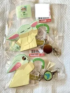 しまむら グローグー マンダロリアン アクリルキーリング スターウォーズ