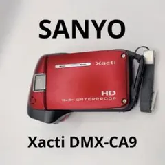 SANYO Xacti DMX-CA9 レッド 防水ビデオカメラ 動作未確認