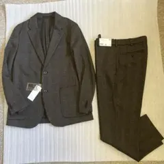 【タグ付き未使用】 ユニクロ コンフォートジャケット＋スマートアンクルパンツ M