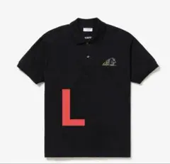 LACOSTE】ゴジラコラボ ポロシャツ 黒 サイズ4 - メルカリ
