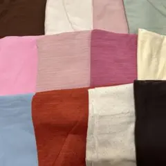 ニット生地　無地セット