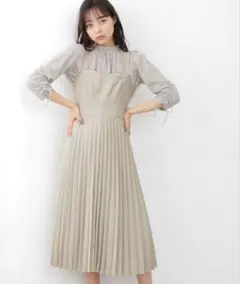 JILL by JILLSTUART プリーツ　ジャンスカ　ワンピース